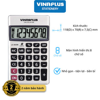 Máy tính bỏ túi tiện lợi LC-403VN