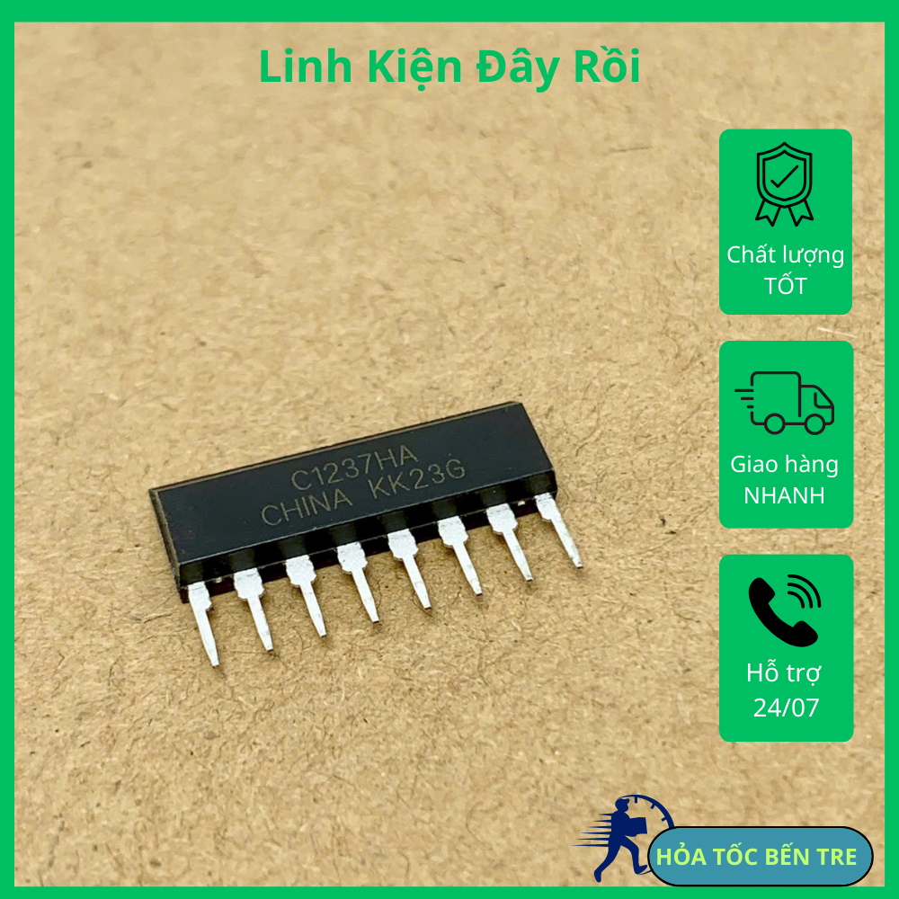 4 cái UPC1237HA C1237HA ZIP-8 IC mạch bảo vệ loa