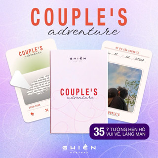 Thẻ Cào Tình Yêu "Couple's Adventure"- Bộ 35 Ý Tưởng Hẹn Hò Hâm Nóng Tình Yêu Và Lưu Giữ Kỷ Niệm