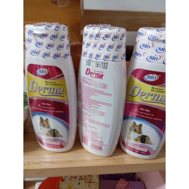 Sữa tắm Bio Derma Chó Mèo bị ghẻ, viêm da, nấm da