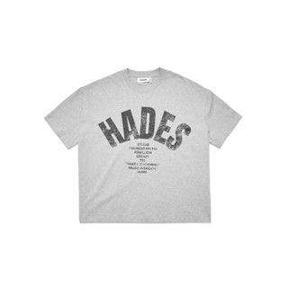 HADES OG Tee Xám - HADES Brand chính hãng Áo thun tay lỡ cotton unisex
