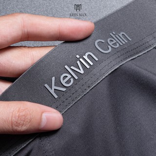Quần lót nam, quần boxer in họa tiết cao cấp vải cotton mềm mịn thoáng mát phong cách nam tính - Kelvin Celin- Ares Shop