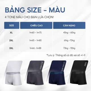 Quần lót nam, quần boxer in họa tiết cao cấp vải cotton mềm mịn thoáng mát phong cách nam tính - Kelvin Celin- Ares Shop