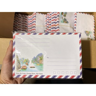 ( Xấp 20 cái ) Bao , bì thư cao cấp Minh Phúc - Mẫu có keo dán