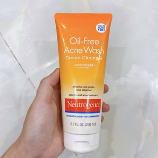 Sữa rửa mặt Neutrogena Deep Clean / Ance Wash 124ml