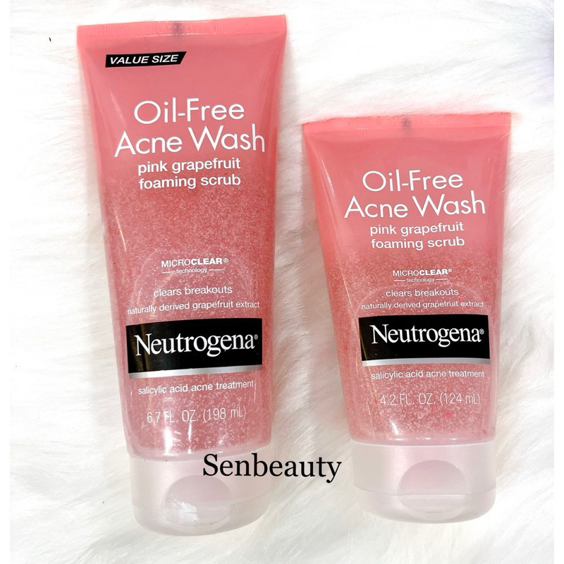 Sữa rửa mặt Neutrogena Deep Clean / Ance Wash 124ml