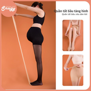 Quần tất bầu 8D thu đông tàng hình, siêu mảnh nhẹ, form bụng cực lớn, đàn hồi Snugg - SNU2187