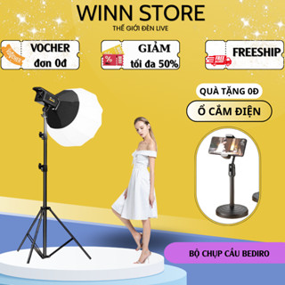 Bộ đèn livestream SOFBOX cầu BEDIRO-SY700 chân cao cấp quay phim, chụp ảnh,phục vụ livestream kèm chân cao cấp