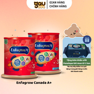 Sữa Enfagrow Canada A+ mẫu mới dành cho bé từ 1-5Y Vani_Milk