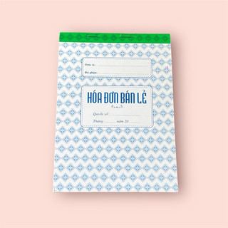 Hóa đơn bán lẻ 2 liên - 13x19cm
