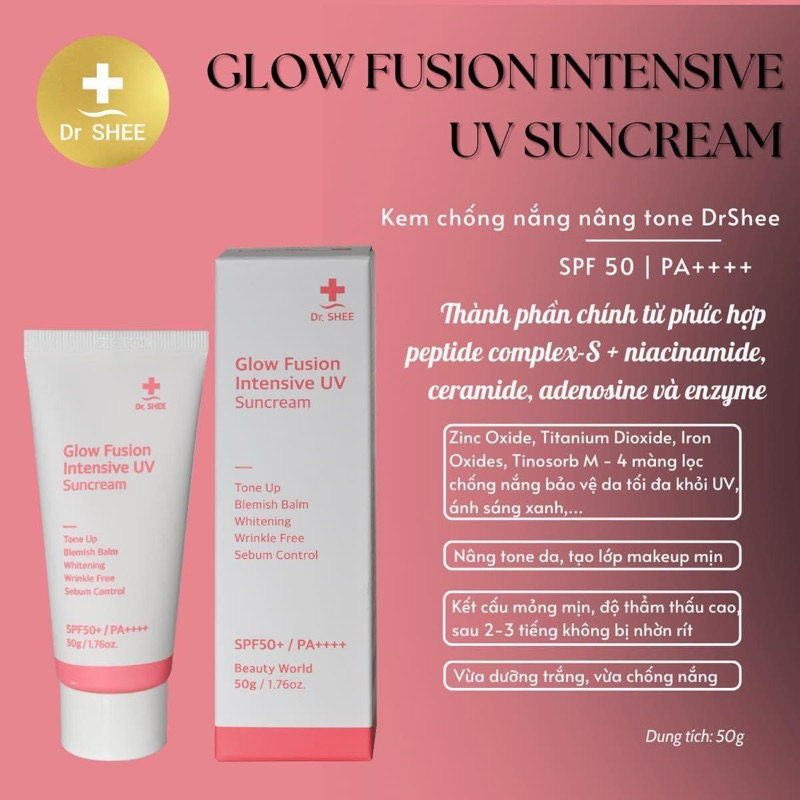 Kem chống nắng vật lý Dr. Shee -50ml