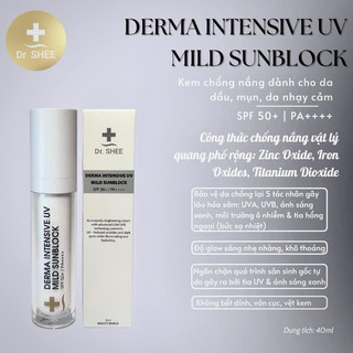 Kem chống nắng vật lý Dr. Shee -50ml