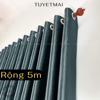  TM20 size lớn - Rèm cửa chính cản nắng ngăn máy lạnh - Màu xám ghi 