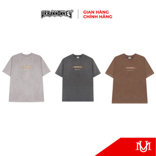 Áo Thun URBAN MONKEY Goblin Signature Suede Tee Vải Da Lộn 2 Mặt Form Regular Nam Nữ 3 Phối Màu