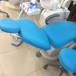 [ KHUYẾN MÃI ] Bọc ghế làm răng,áo ghế răng miệng màu xanh,tím,da trời [ Smile Dental ]