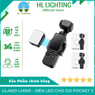 Ulanzi LM001 – Đèn Led Cho DJI Pocket 3, Mini Light 500mAh, Chống Nước IPX4, CRI ≥95 HL Lighting