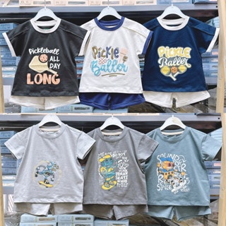 UALA ROGO - Bộ quần áo cộc tay cho bé từ 1 tuổi đến 5 tuổi