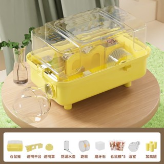  Lồng Hamster Chuồng Chuột Hamster Đầy Đủ Phụ Kiện 
