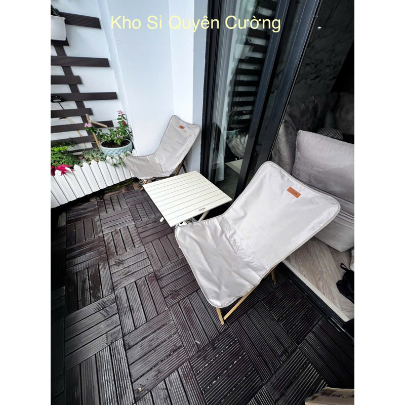 Ghế Bướm Tanlook, Ghế camping thu gọn nhập khẩu dùng cho quán cafe, camping, dã ngoại, ban công