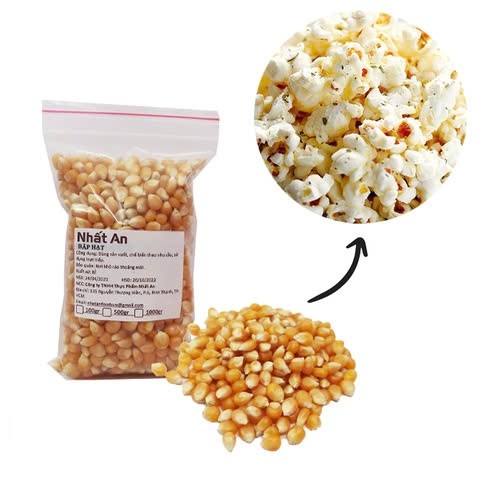 Bắp hạt Mỹ túi zip 200gr (chia lẻ từ bao 23kg)