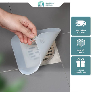 Miếng Silicon Chặn Nắp Cống Ngăn Mùi ECOCO, Tấm Bịt Cống Thoát Nước Chống Mùi Hôi Ngăn Côn Trùng E2131