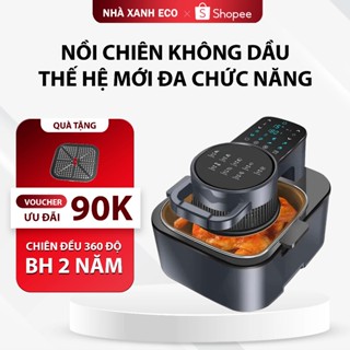 Nồi Chiên Không Dầu ECOMIX 12L Thế Hệ Mới Đa Chức Năng - Chiên Đều 360 Độ - Bảo Hành 2 năm