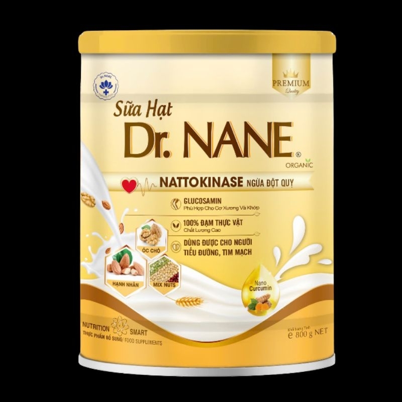 Sữa hạt dr.nane lon 800G