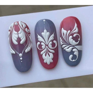 Gel vẽ đậm đặc đen trắng
