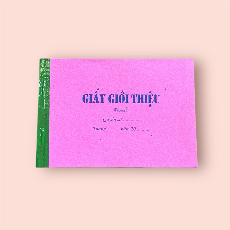 Giấy giới thiệu 1, 2 liên