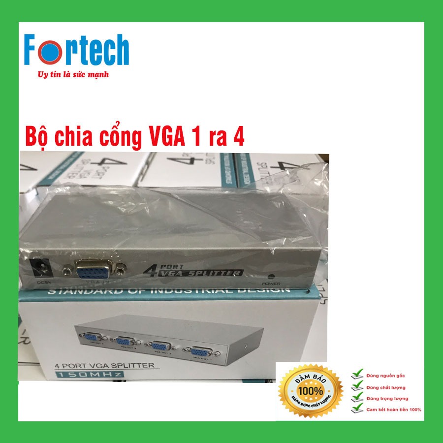 Bộ chia cổng VGA 1 ra 4 cổng.