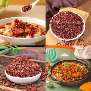 Xuyên tiêu đỏ 100g, hoa tiêu Tứ Xuyên cay, tê, gia vị lẩu, làm gà ủ muối, thơm ngon, chuẩn vị