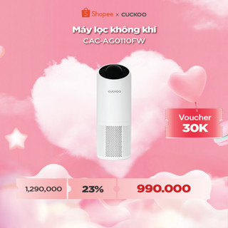 Máy lọc không khí Cuckoo CAC-AG0110FW/WHCKV Khuếch tán tinh dầu dùng trong xe ô tô - Hàng chính hãng