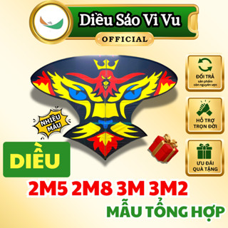 Diều sáo 2m5 2m8 3m 3m2 (KO SÁO VÀ DÂY) (CÓ QUÀ TẶNG)