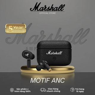  Tai nghe Marshall Motif ANC không dây Bluetooth chống ồn chủ động có micro tích hợp 
