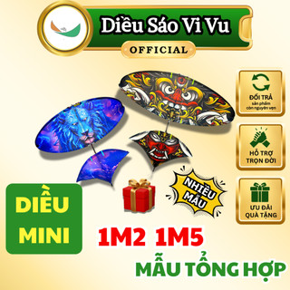 Diều sáo mini 1m2 1m5 (KO SÁO VÀ DÂY) (CÓ QUÀ TẶNG)