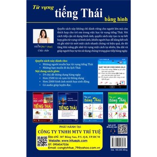 Sách - Từ vựng Tiếng Thái bằng hình