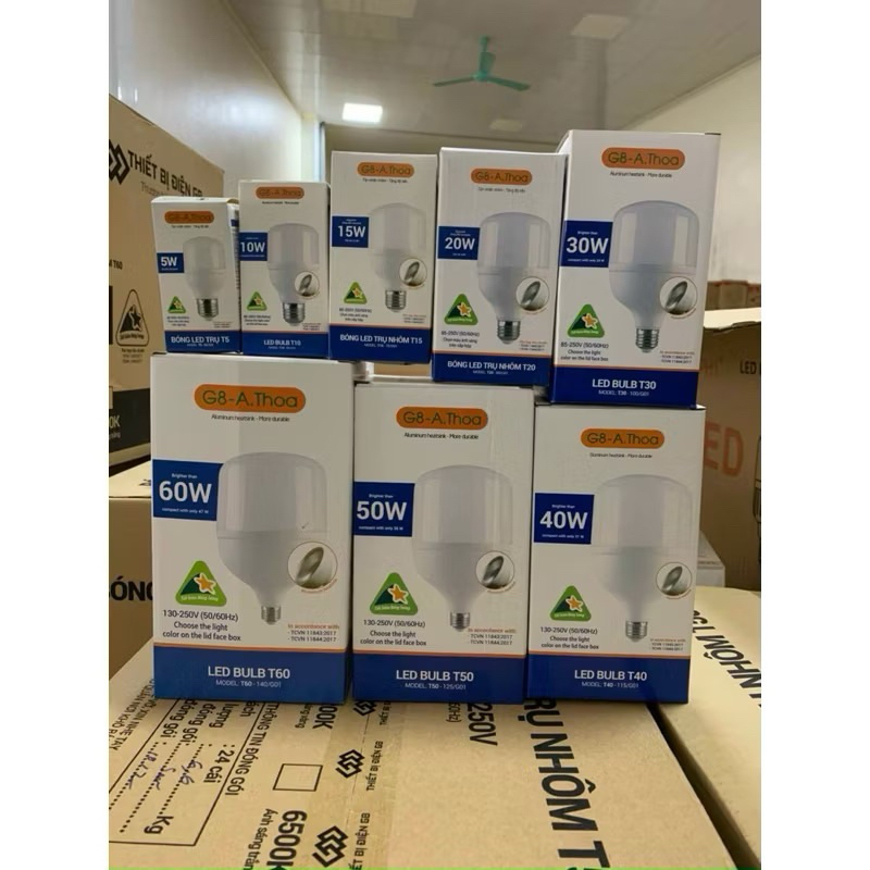Bóng led siêu sáng, bóng đèn tiết kiệm điện G8 chất lượng cao, siêu sáng (5W, 10W, 15w, 20W, 30W, 40