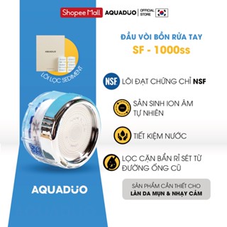 SF-1000SSB Đầu vòi bồn rửa tay (tăng áp, lọc nước)+ 6 Thanh lọc nước Aquaduo