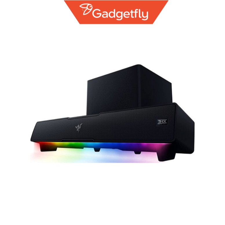 Loa Razer Leviathan V2 | PC Gaming Soundbar with Subwoofer (Loa Gaming) | THX Spatial Audio | Compac