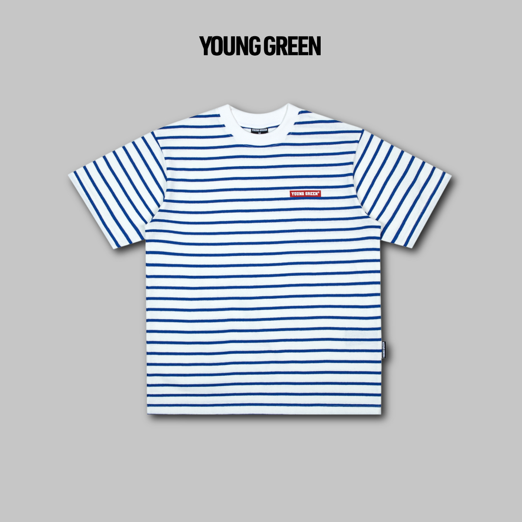 Áo Thun Young Green Basic Striped ST03