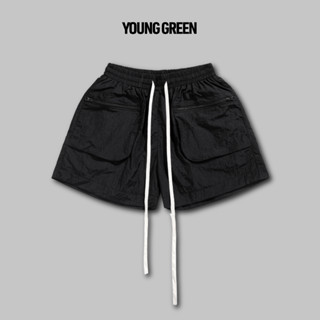 Quần Short Young Green CARGO WIND SHORT Vải Dù Nhăn 2 Lớp P2