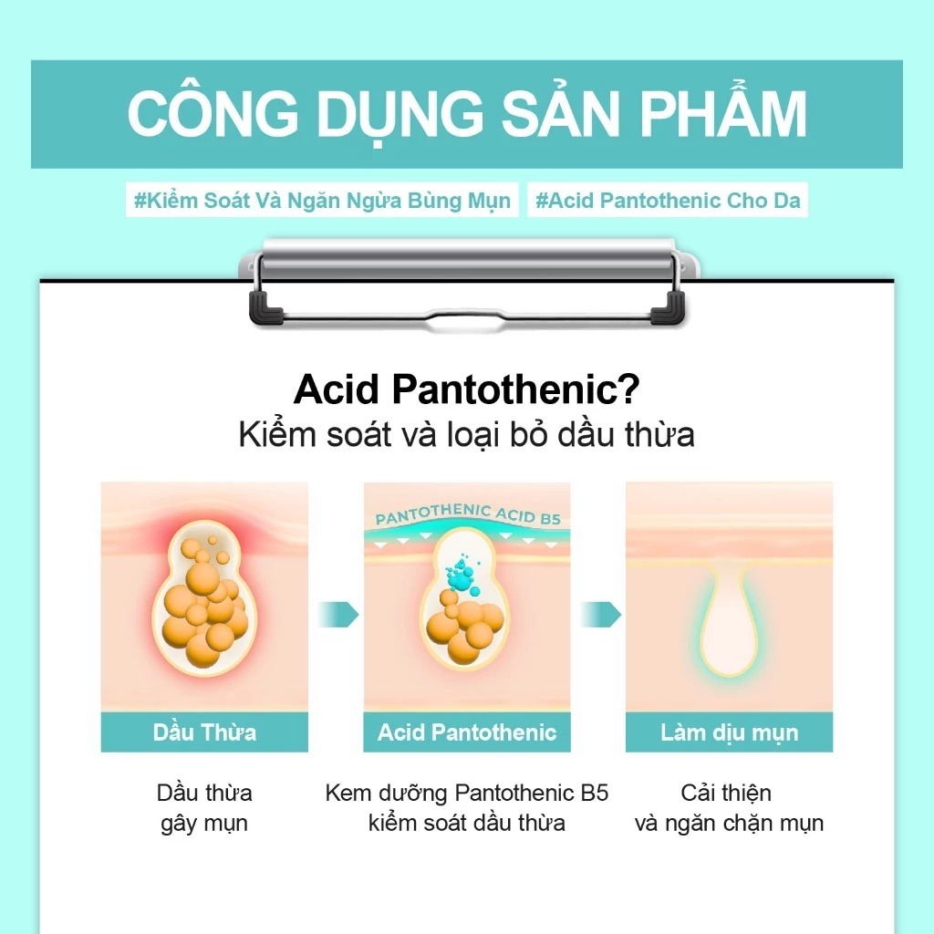 Kem làm dịu da hoạt tính Numbuzin Pantothenic B5 No.1 - 80ml fullbox | BigBuy360 - bigbuy360.vn