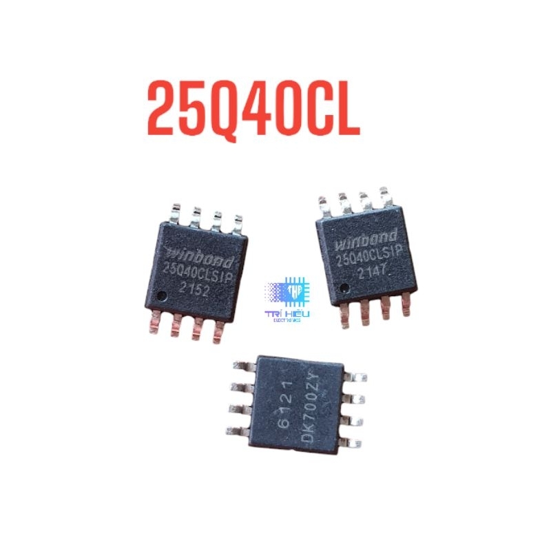 25Q40CLSIP 25Q40C 25Q40 bios 1V8 512KB trên card màn hình - SOIC-8