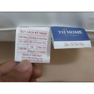 GỐI NẰM LÔNG VŨ TH HOME (50x70cm)