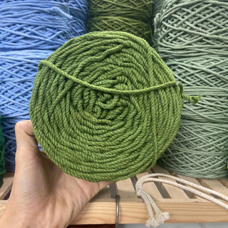Dây Thừng Macrame Màu 3mm - 5mm Full Màu, đan túi, móc túi thay len 3mm