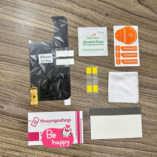 Miếng dán 3D kim cương iPhone 15 Pro Max - iPhone 15 Pro - iPhone 15 Plus - iPhone 15