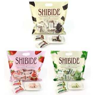  KẸO NOUGAT SHIBIDE VỊ DÂU  MATCHA  MACCHIATO GÓI 500G 