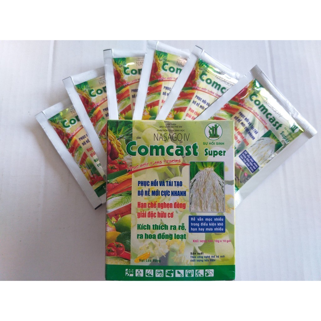 Comcast Thái  - Phục hồi sinh trưởng cây trồng - Gói 25gr