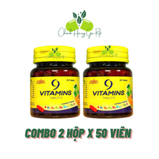[Combo 2 hộp _ Nội Địa Thái] 9 Vitamin TP_50 Viên Hỗ trợ Ăn Ngủ Ngon , Tăng Cân Chính Hãng