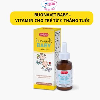 Buonavit Baby - Vitamin Tổng Hợp Nhỏ Giọt Giúp Bồi Bổ Cơ Thể, Tăng Hấp Thu Cho Trẻ - Lọ 20ml